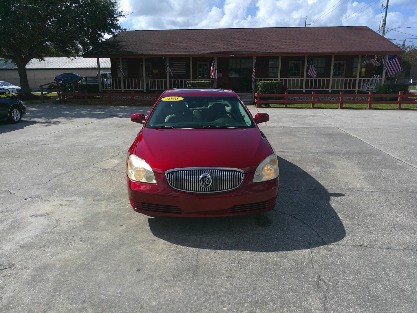 2008 RED BUICK LUCERNE CXL (1G4HR57Y38U) , located at 1200 Cassat Avenue, Jacksonville, FL, 32205, (904) 695-1885, 30.302404, -81.731033 - Photo#0